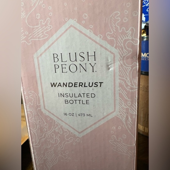 Wanderlust Insulated Bottle - Pink - Picture 1 of 2